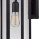 Globe Electric Vintage 1-Light Matte Black Hurley Wall Sconce