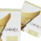 Chemex Bonded Filter - Natural Square - 100 Count (Pack of 2) - Exclusive Packaging