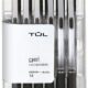 TUL Gel Pens, Retractable, Medium Point, 0.7 mm, Gray Barrel, Black Ink, Pack Of 12