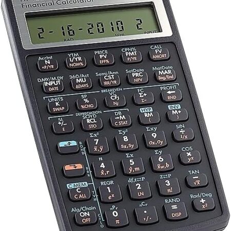 HP 2716570 10bII+ Financial Calculator, 12-Digit LCD