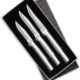 Rada Cutlery 3-Piece Paring Knife Galore Knife Gift Set , Silver Handles