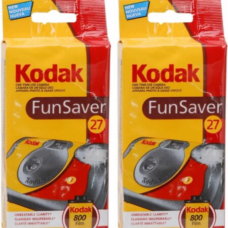 Kodak Funsaver One Time Use Film Camera (2-pack)