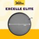 Wilton Excelle Elite Non-Stick Tart Pan and Quiche Pan with Removable Bottom, 11-Inch, Multicolor