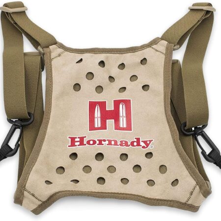 Hornady Binocular Harness 99121 - Durable, Lightweight Binocular Harness Strap with Form-Fitting X Panel for Comfort & Hands-Free Wear -Easy On & Off Bino Harness for Hunting, Hiking, or Bird Watching