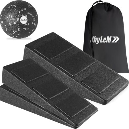 Roll over image to zoom in Ask Rufus Can it support heavier weights during exercises? Is its surface slip resistant during workouts? Does it fold for easy portability and storage? Ask something else Jhylem Slant Board for Squats & Calf Stretching - Squat Wedge, Balance Foam: Exercise Equipment for Balance, Ankle Mobility Board & Physical Therapy Equipment – Incline Foot & Giboard Balance Board