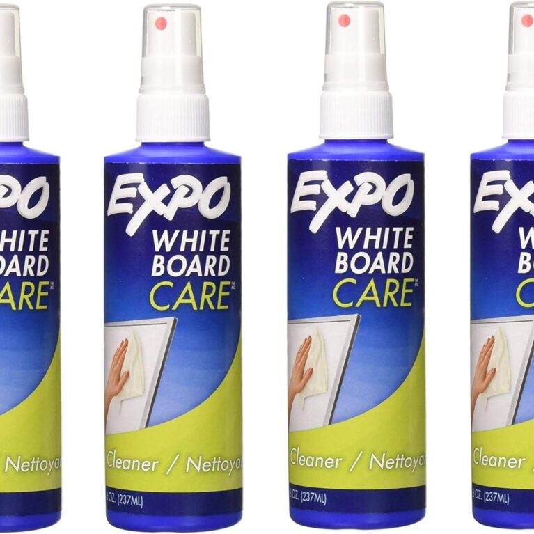 Dry Erase Surface Cleaner, 8oz Spray Bottle [Set of 4]