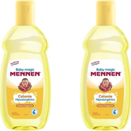 Baby Magic 2 Mennen Cologne 6.76 Fl Oz (2 Colonias Mennen Para Bebe 200 Ml)
