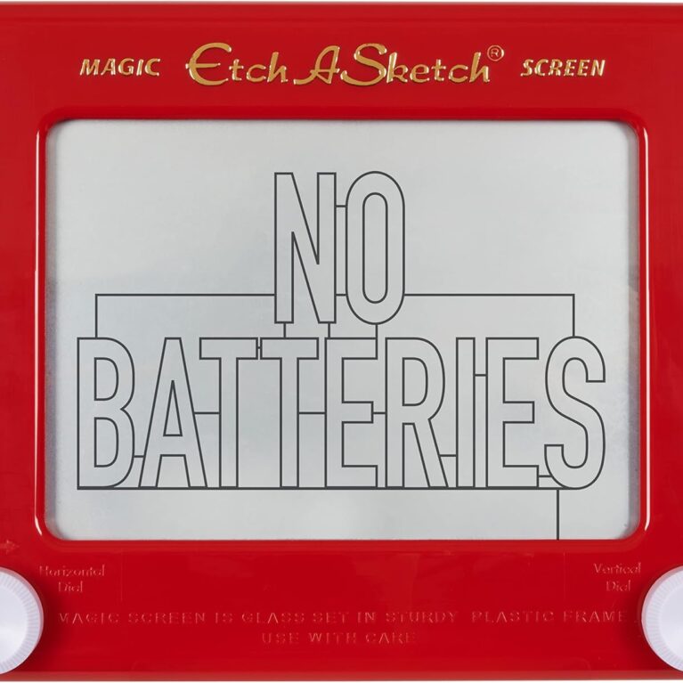 Etch A Sketch, Classic Red Drawing Toy with Magic Screen, for Ages 3 and Up