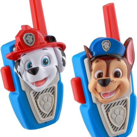PAW Patrol Walkie Talkies - Set of 2 Kids Walkie Talkies Chase and Marshall – Excellent Walkie Talkies for Toddlers