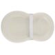 Keekaroo Peanut Changer Baby Vanilla– The Original Made in USA Easy-to-Clean Changing pad and The only Shell Over Foam, Fully impermeable to Fluid